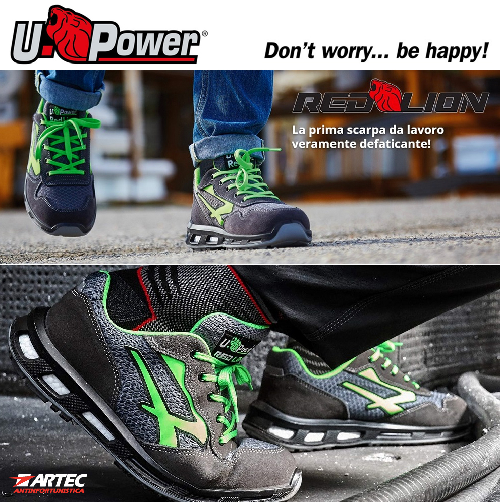 Le scarpe antinfortunistiche U-Power
