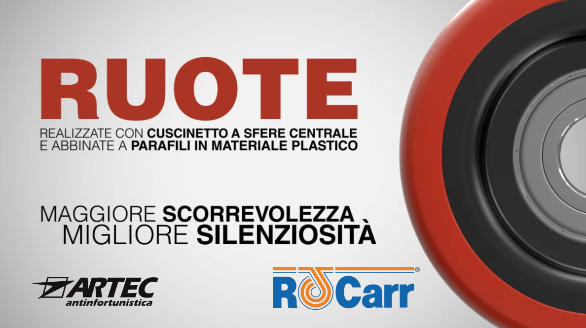 Ruote industriali e di arredamento ROCARR