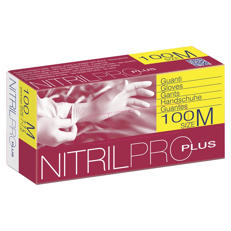 GUANTO IN NITRILE SP.012 MONOUSO  SC.100 PZ. EN420-EN374 X ALIMENTI