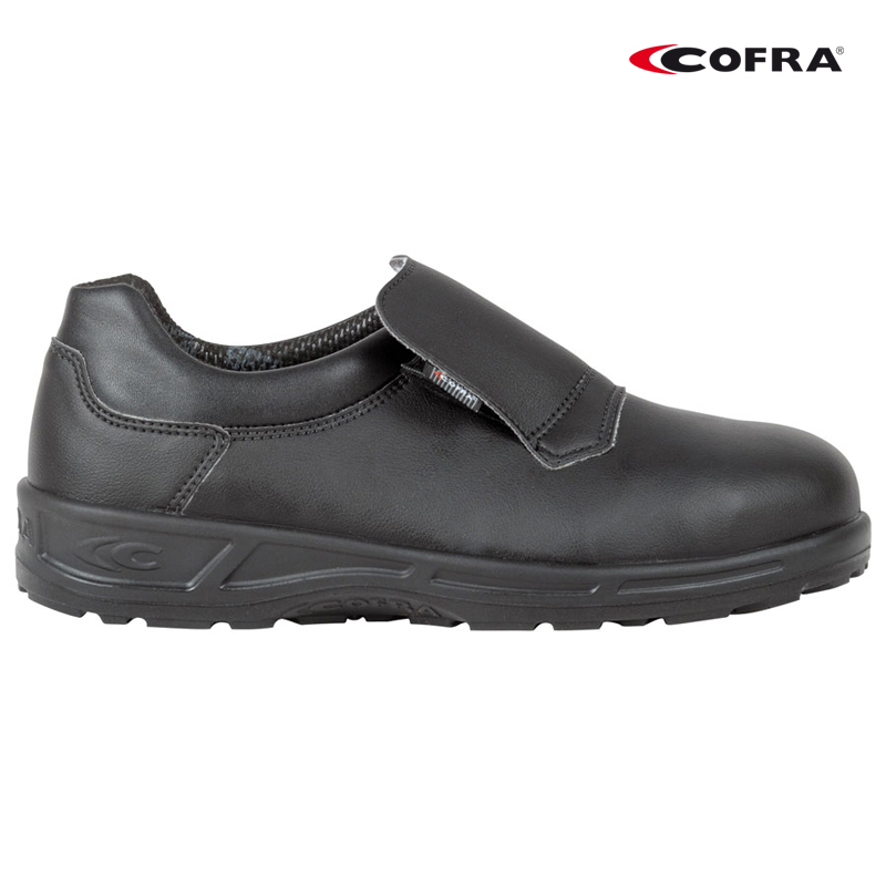 SCARPA BASSA COFRA ITACA BLACK S2 NERA EN20345 CE IN NEWTECH IDROREPELLENTE