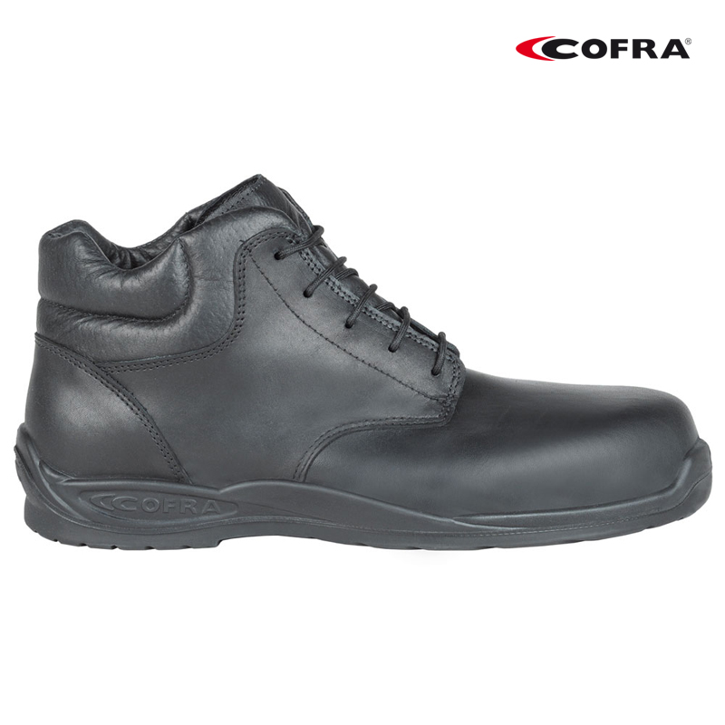 SCARPA ALTA COFRA MESSIER S3 EN20345 CE PELLE NERA IDROREP. ANTISCIV. ANTIPERFOR
