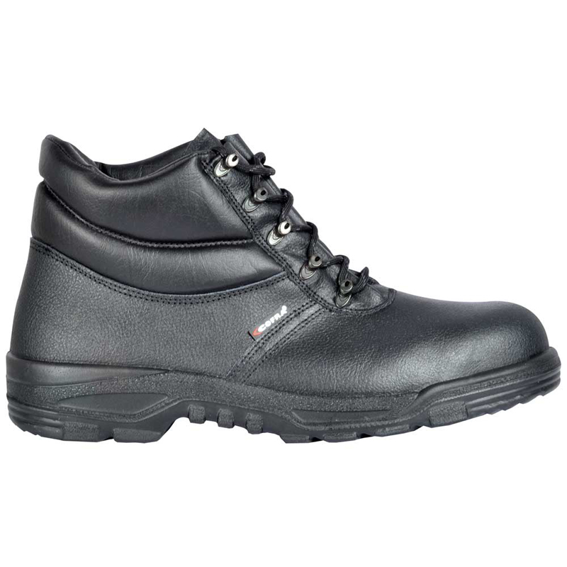 SCARPA ALTA COFRA DELFO S3 NERA EN20345 PELLE IDROREPEL. PUNTALE-LAMINA ACCIAIO