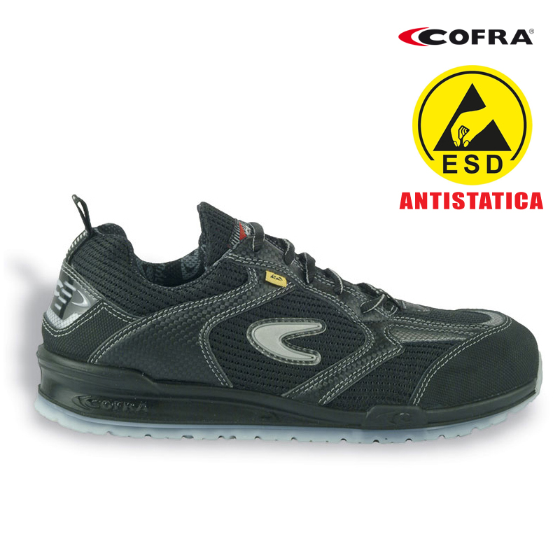 SCARPA BASSA COFRA KRESS S1P ESD EN20345 ANTISTATICA ESD EN61340 EX ANTIPERFORAZ.