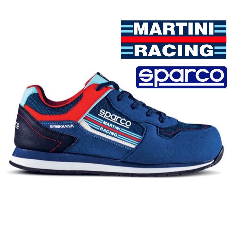 SCARPA BASSA MARTINI RACING S1P SPARCO RINFORZATO IN MICROFIBRA TRASPIRANTE