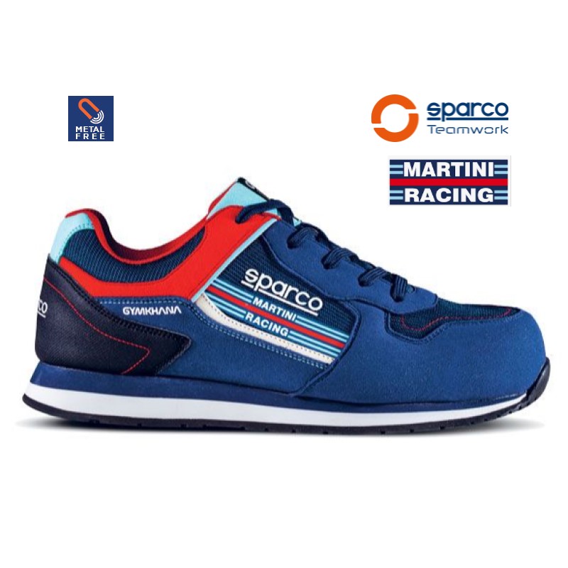 SCARPA BASSA MARTINI RACING S1P SPARCO RINFORZATO IN MICROFIBRA TRASPIRANTE