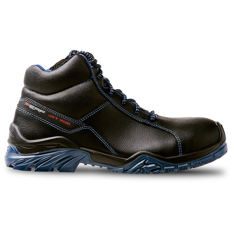SCARPA ALTA PERF TORNADO HIGH S3 EN20345 PELLE NERA IDROREPELLENTE