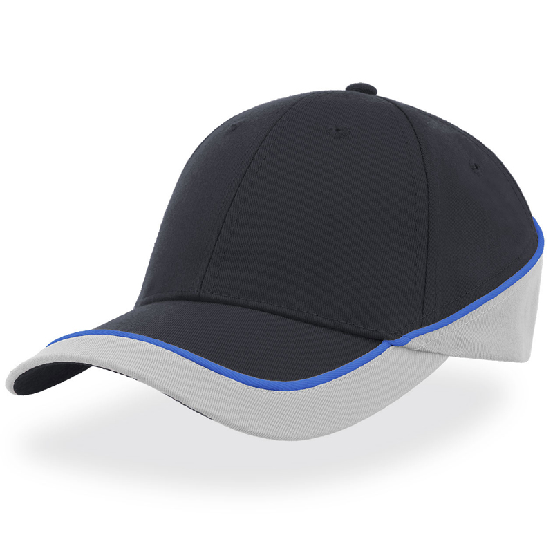 CAPPELLINO ATLANTIS BASEBALL RACING BICOLORE REGOLABILE CINTURINO E VELCRO