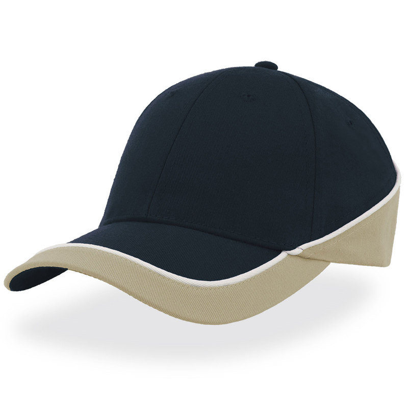 CAPPELLINO ATLANTIS BASEBALL RACING BICOLORE REGOLABILE CINTURINO E VELCRO