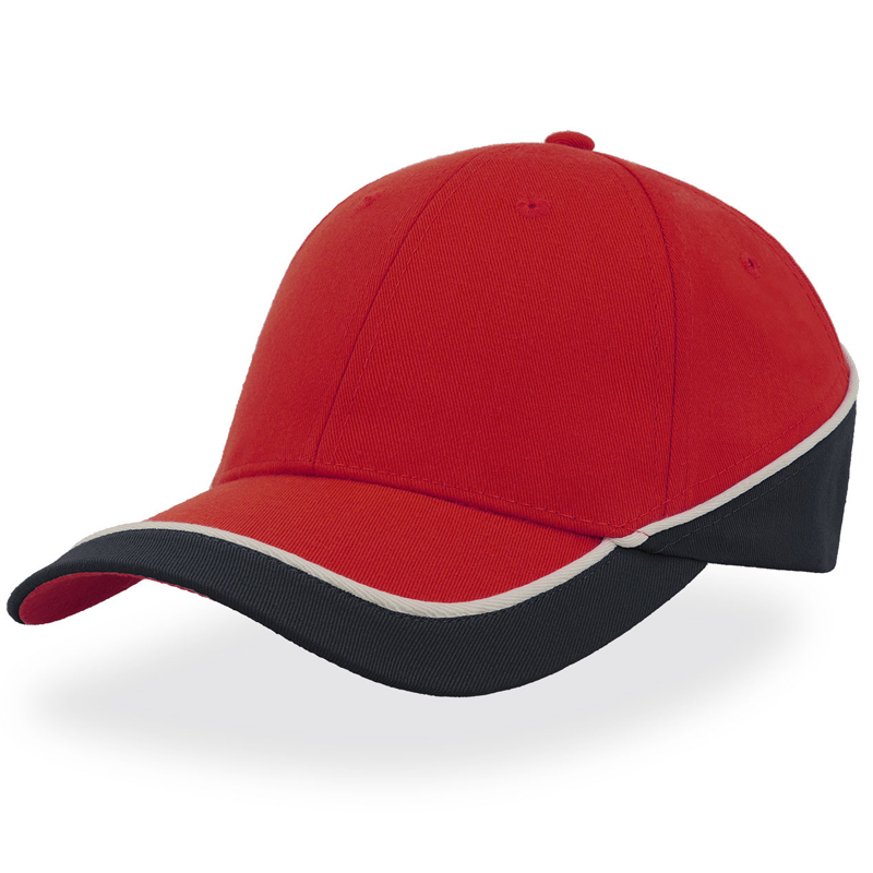 CAPPELLINO ATLANTIS BASEBALL RACING BICOLORE REGOLABILE CINTURINO E VELCRO