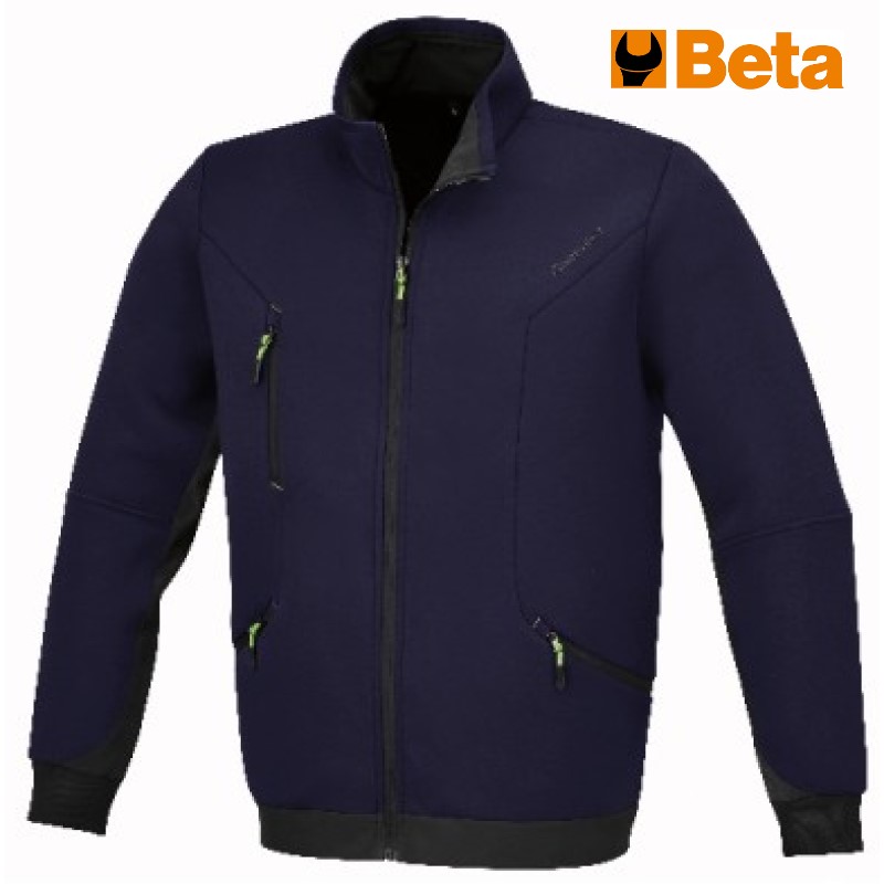 FELPA TECNICA BETA 7634B ZIP LUNGA