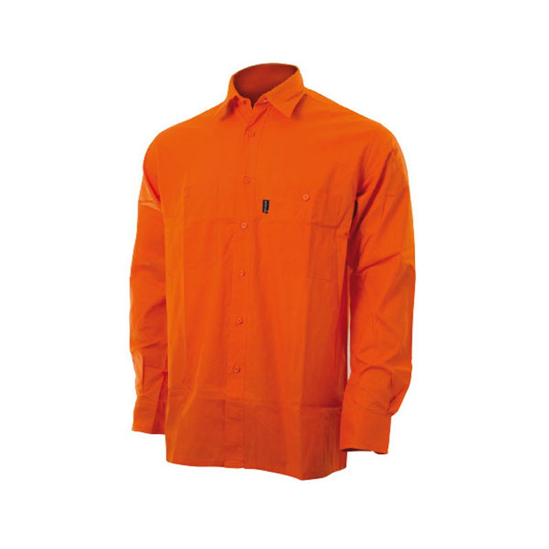 CAMICIA BLUE TECH TELA 100%COTONE 160 GR 2 TASCHE SUL PETTO CON BOTT. PORTAPENNA