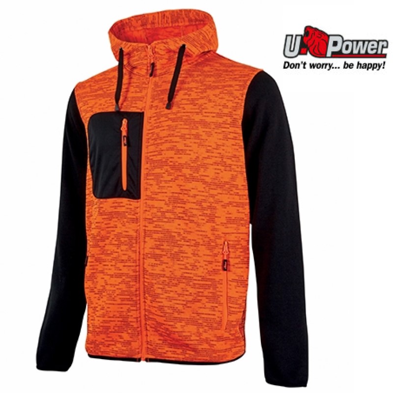 FELPA RAINBOW RED-LION CON CAPPUCCIO FULL ZIP E INTERNO IN PILE