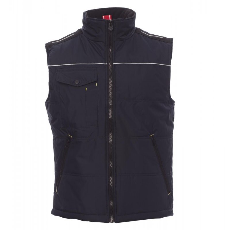 GILET PAYPER AIRSPACE IMBOTTITO IDROREP. TASCHINO PORTA SMARTPHONE 2 TASCHE CHIUS