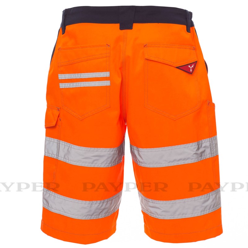 BERMUDA CRAFT PAYPER ALTA VISIBILITA' 50%COTONE 50%POLIESTERE EN20471