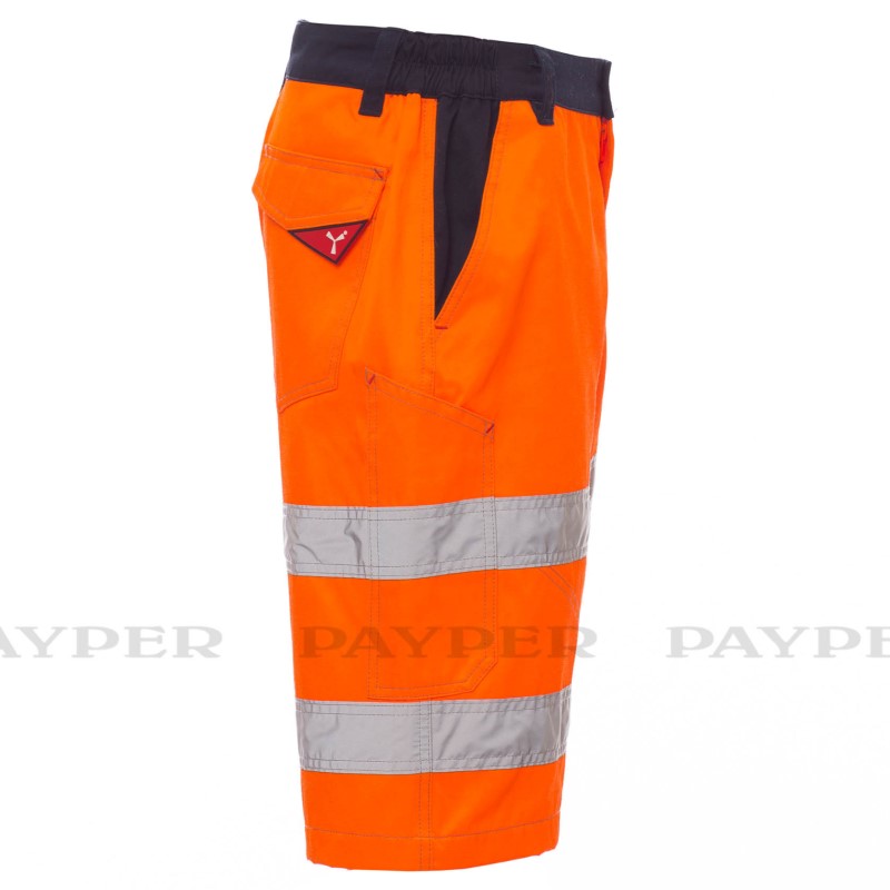 BERMUDA CRAFT PAYPER ALTA VISIBILITA' 50%COTONE 50%POLIESTERE EN20471