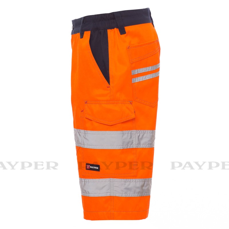 BERMUDA CRAFT PAYPER ALTA VISIBILITA' 50%COTONE 50%POLIESTERE EN20471