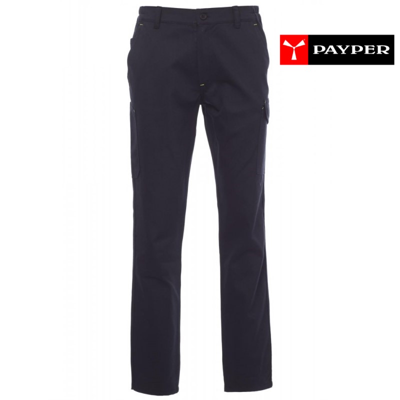 PANTALONE PAYPER POWER COTONE  ELASTICO IN VITA 5 TASCHE + TASCHINO