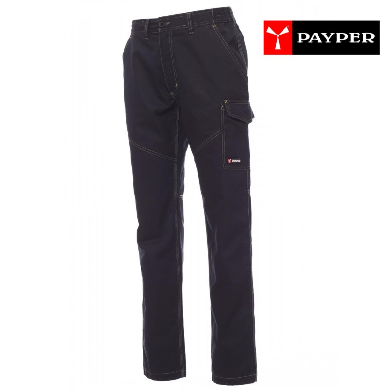 PANTALONE PAYPER WORKER COTONE UNISEX MULTISTAG. 1 TASCONE LATERALE+3 TASCHE