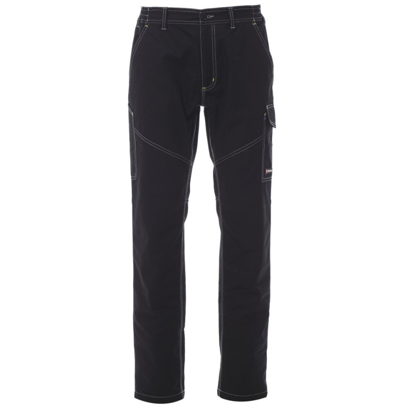 PANTALONE PAYPER WORKER SUMMER COTONE 5 TASCHE BANDE REFLEX POSTERIORI 210 GR