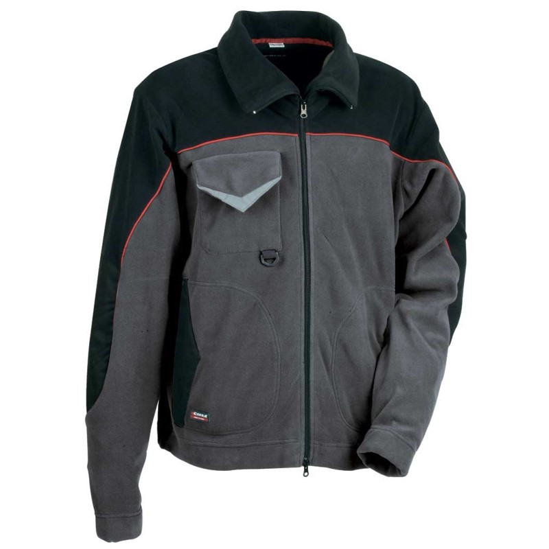 GIACCA RIDER IN PILE TUTTA ZIP COFRA PESO 280 GR.