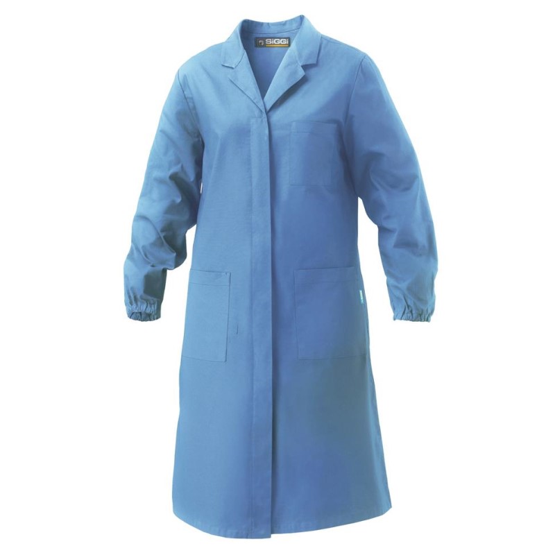 CAMICE DONNA ROBERTA SIGGI IN PIU COLORI COTONE POLIES 130 GR - ELASTICO AI POLSI