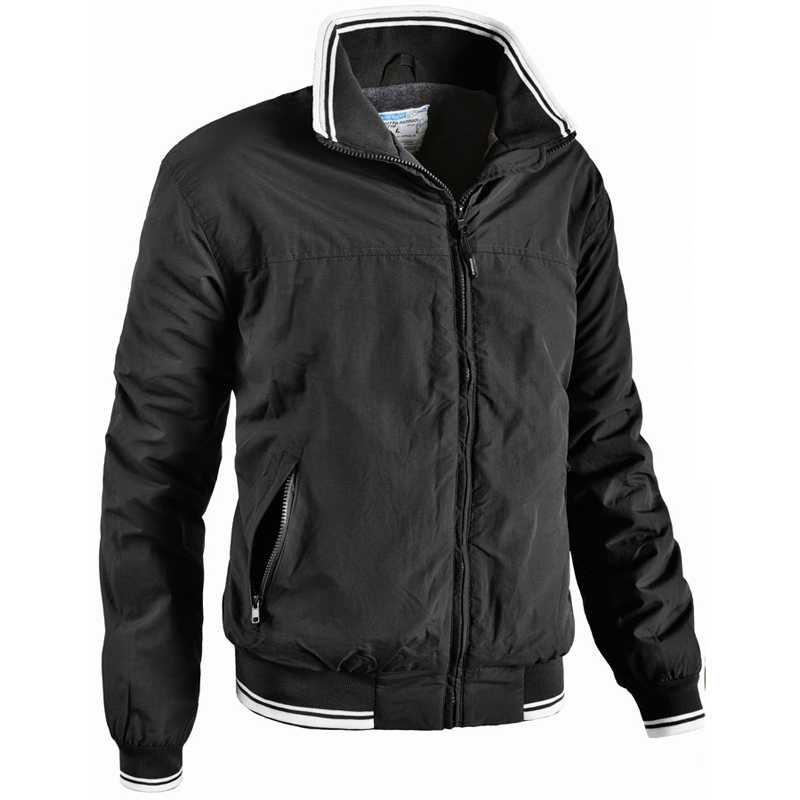 GIUBBINO PADDOCK BOMBER IN NYLON TASLON IMPERMEABILIZZATO E FODERATO IN PILE