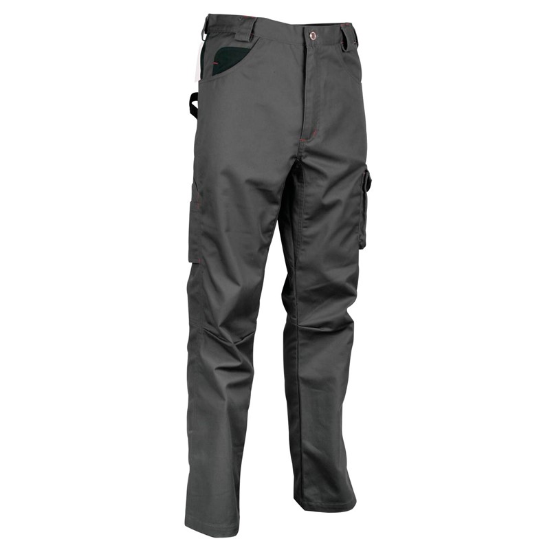 PANTALONE COFRA DRILL COTONE/POLIESTERE RESISTEN. STRAPPI ELASTICO VITA 5 TASCHE