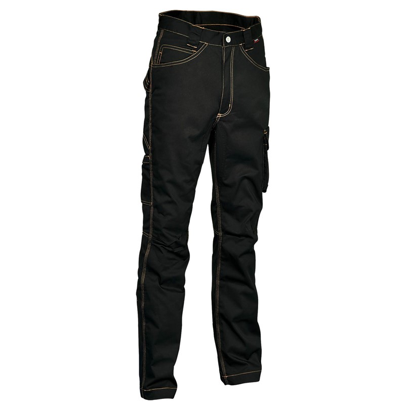 PANTALONE COFRA DRILL COTONE/POLIESTERE RESISTEN. STRAPPI ELASTICO VITA 5 TASCHE