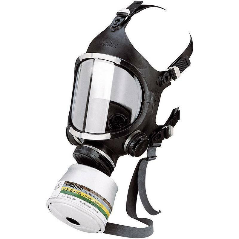 MASCHERA INTEROFACC. SEKUR C607  SELECTA PREDISP. PER 1 FILTRO ATTACCO DIN EN 148