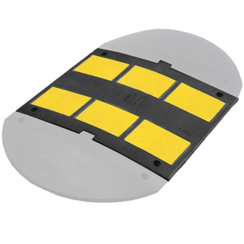 DOSSO H 3 RALLENTATORE VELOCITA IN GOMMA 48X60 CM H 3 CM