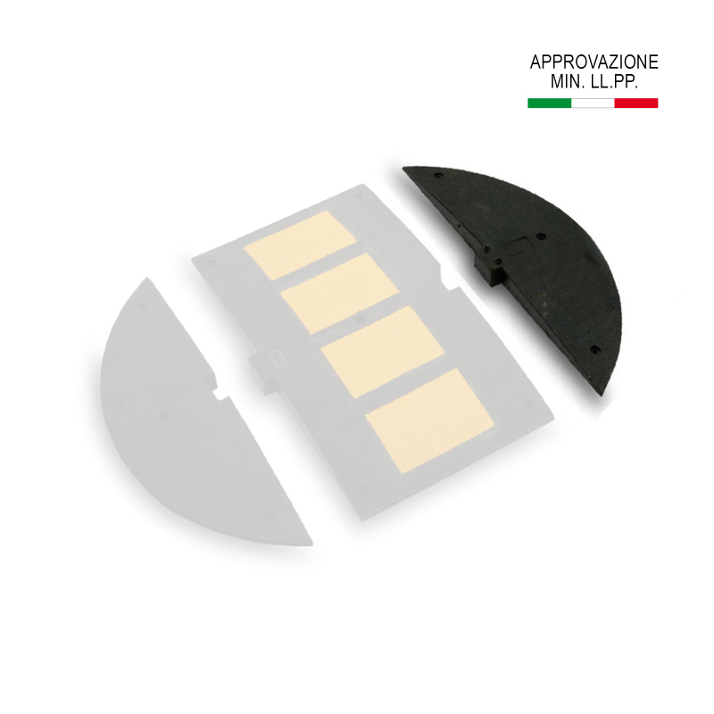 TERMINALE MASCHIO H 5 PER RALLENTATORI DA 5 CM