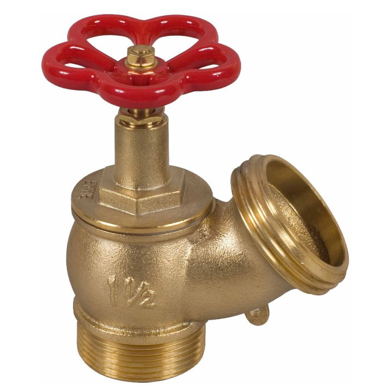 RUBINETTO DN70 IN OTTONE PER IDRANTE