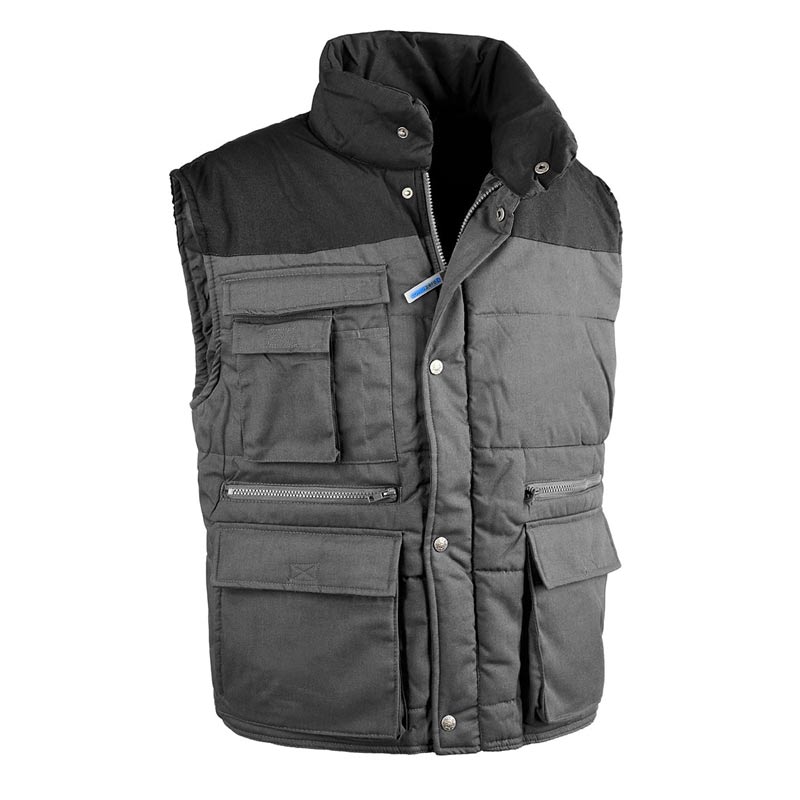 GILET MULTITASCHE ANTARES IN COTONE IMBOTTITO