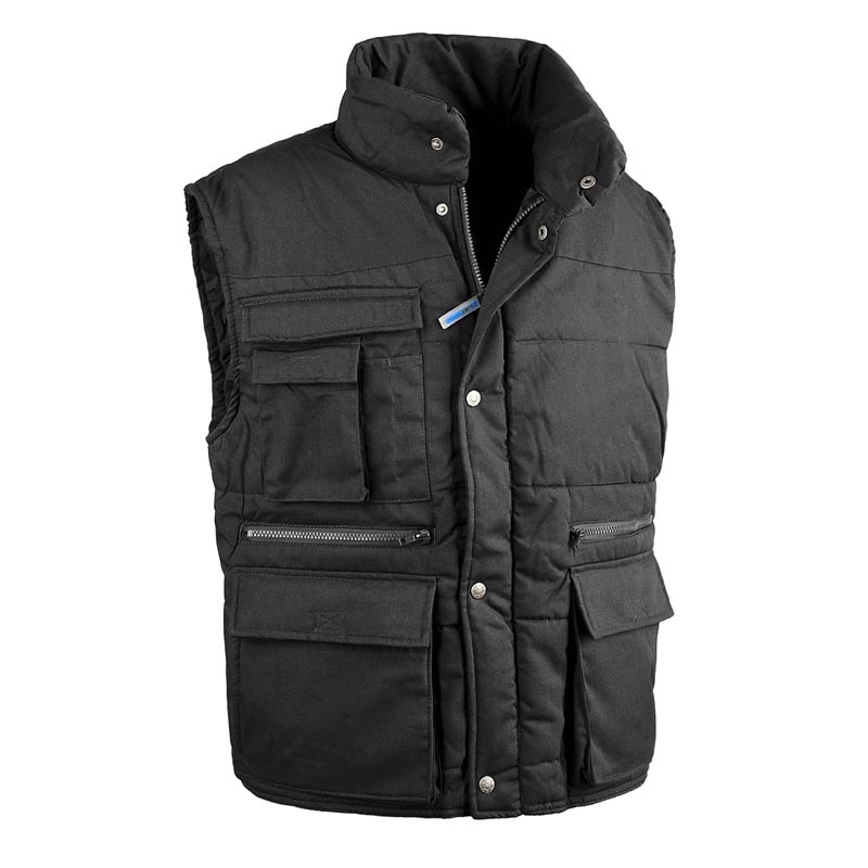 GILET MULTITASCHE ANTARES IN COTONE IMBOTTITO