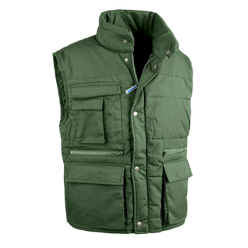 GILET MULTITASCHE ANTARES IN COTONE IMBOTTITO