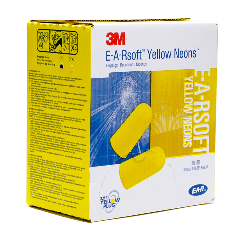 TAPPI 3M EAR SOFT CE EN352-2 SNR 36 DB SOFFICE POLIMERO ANTIALLERGICO CONF. 250