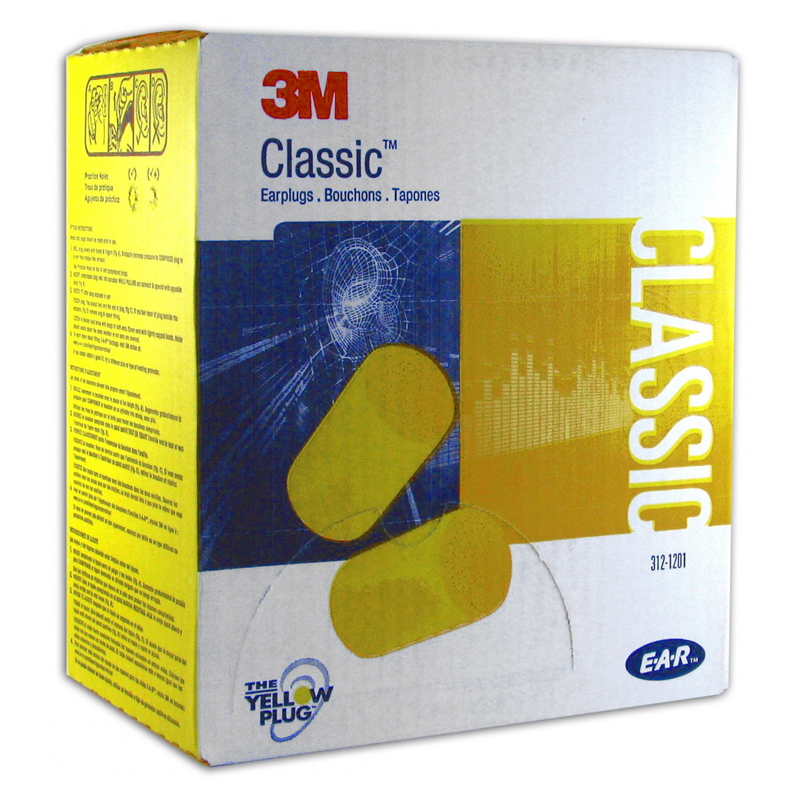 TAPPI 3M EAR CLASSIC CE EN352-2 SNR 31DB MORBIDO ATOSSICO ANTIALLERGICO CF.250 PP