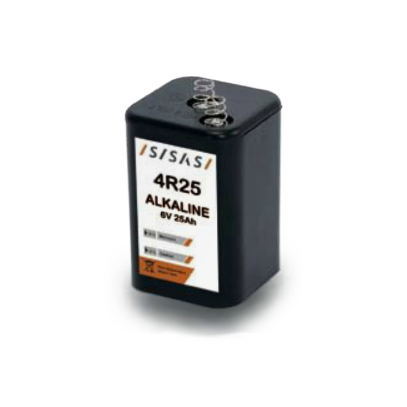 BATTERIA AIR ALKALINA 4R25 6V 25AH PER LAMPEGGIANTI