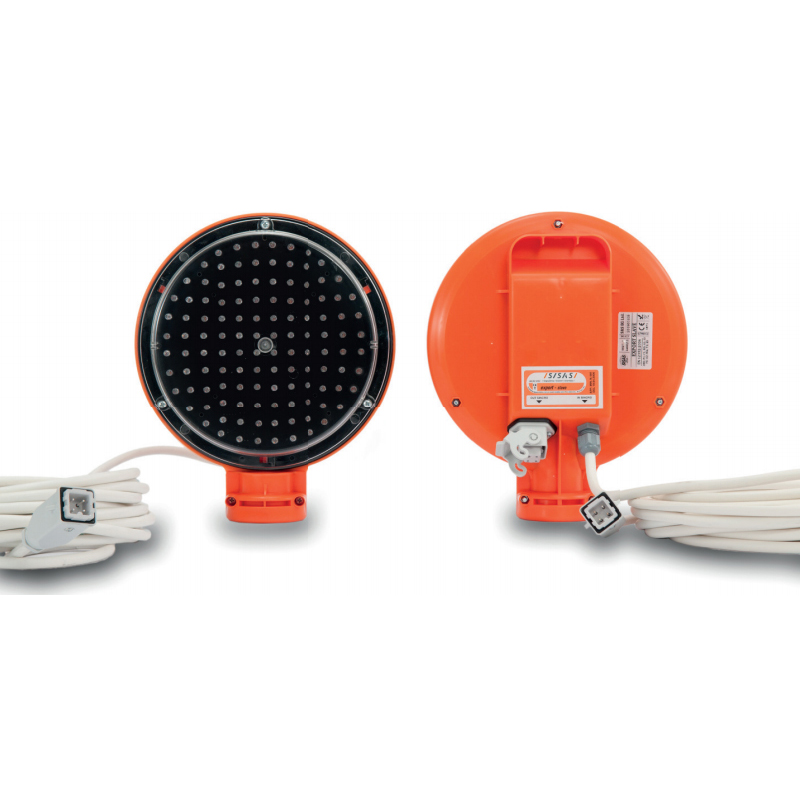 IMPIANTO SEQUENZIALE FARO FLASH SLAVE LED DA 20 CM
