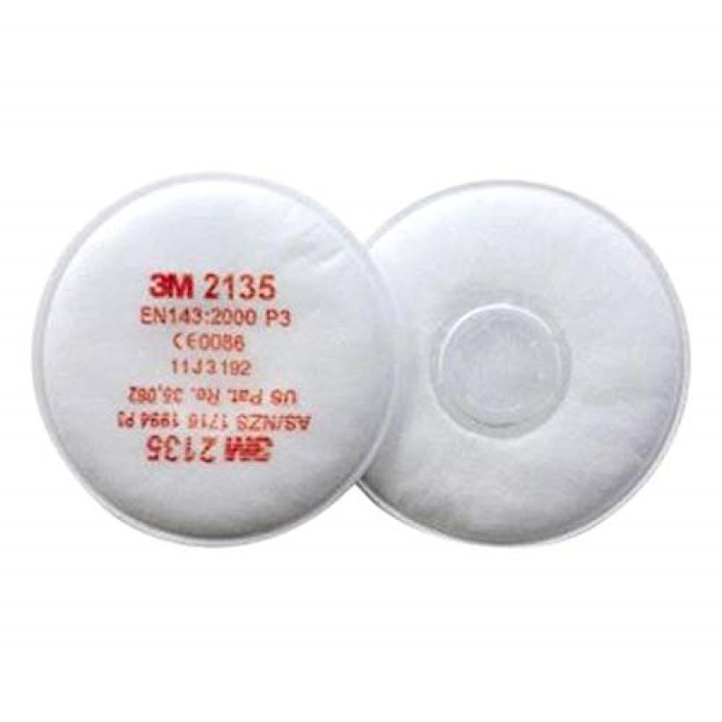 FILTRO ANTIPOLVERE P3 R 3M 2135 CON ATTACCO A BAIONETTA
