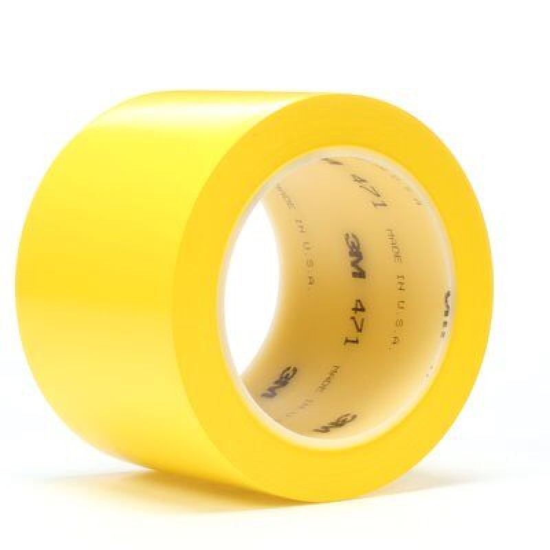 NASTRO ADESIVO GIALLO 3M 471 50X33 VINILICO PER PAVIMENTI