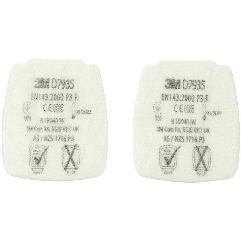 PREFILTRO P3 R 3M 7935 PER SEMIMASCHERA SECUR CLICK