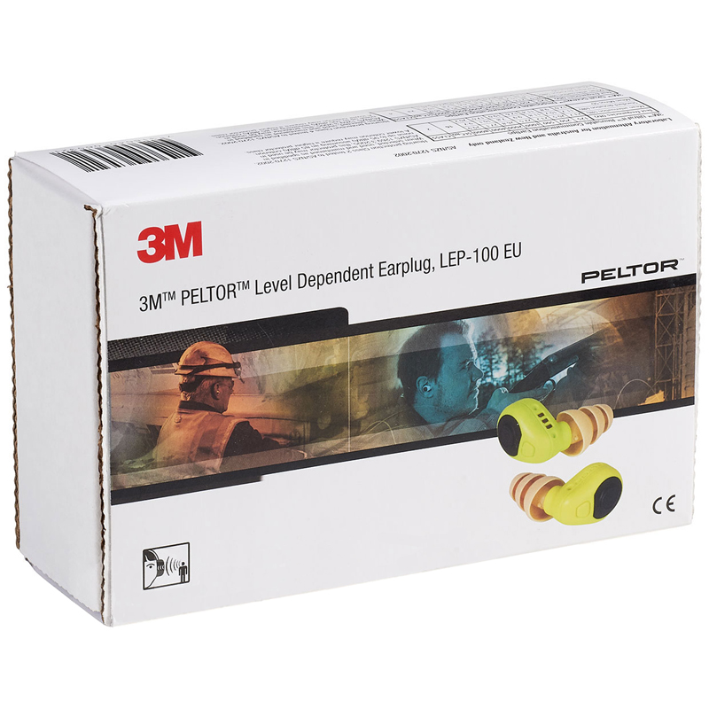 3M PELTOR LEP-100 EU KIT INS. AURICOLARI AD ATTENUAZIONE CONTROLLATA DEL RUMORE