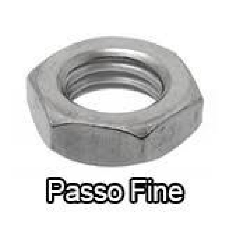 DADI 6S BASSI UNI 5589 M16X1,5 ZINCATO