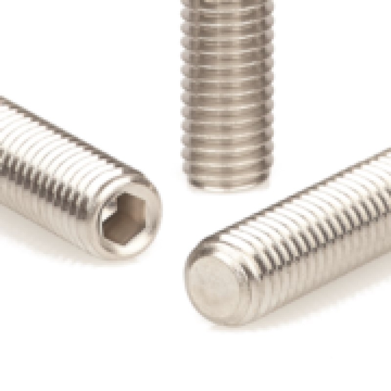 GRANO M5X16 UNI 5923 DIN 913 INOX A2
