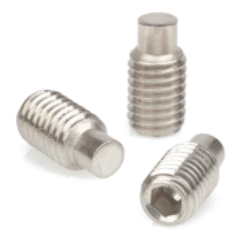 GRANO M 5X16 UNI 5925 DIN 915 INOX A2