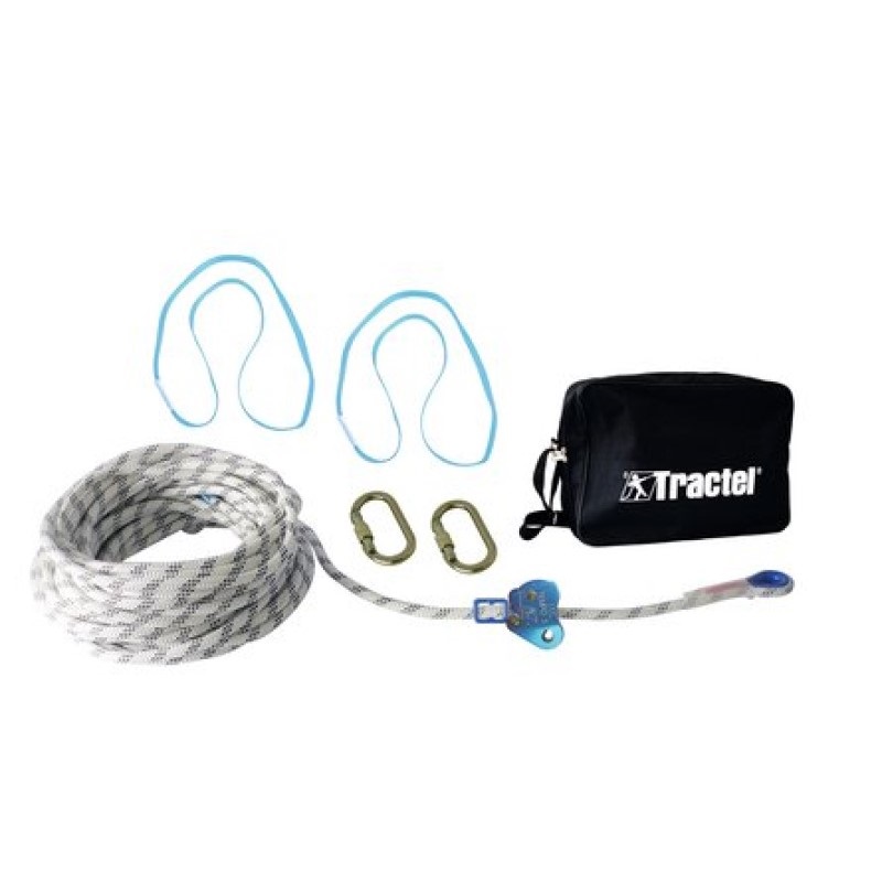 LINEA VITA TEMPO3 TEMPORANEA FUNE 12,5MM LUNGH. REGOLABILE FINO 18 MT MAX 3 PERS.