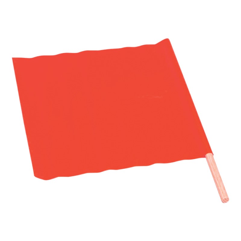 BANDIERINA FLUORESCENTE 60X80 CON MANICO