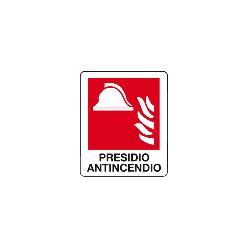 PRESIDIO ANTINCENDIO CARTELLO ALLUMINIO 100X120  ANTINCENDIO