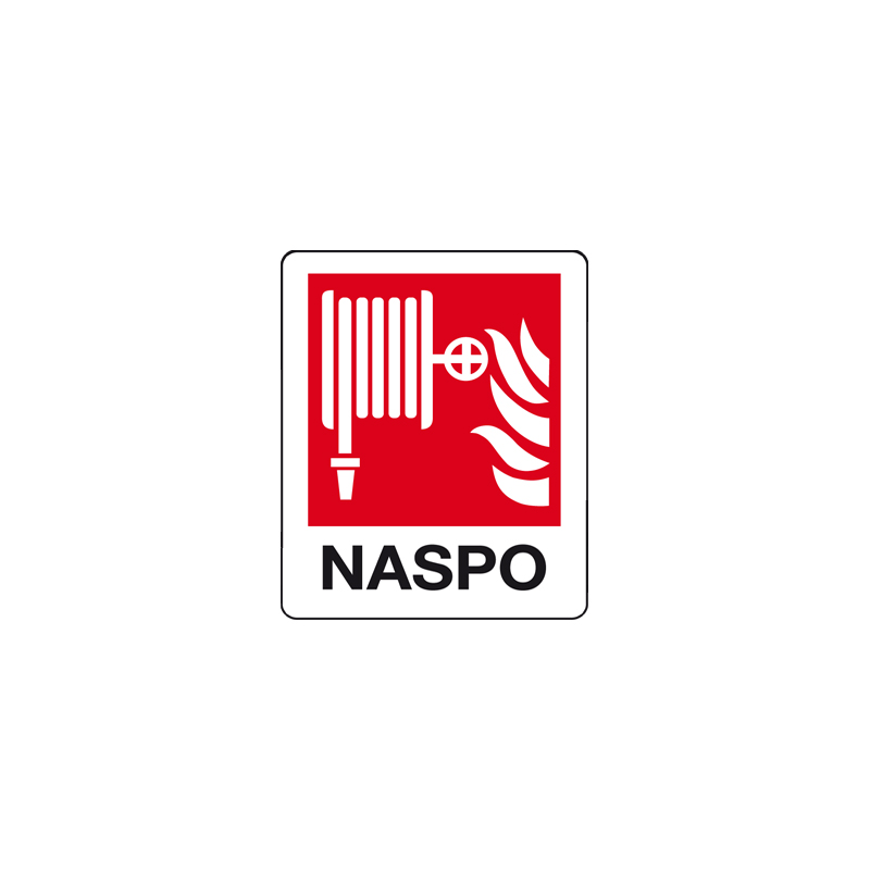 NASPO CARTELLO ALLUMINIO 100X120  ANTINCENDIO